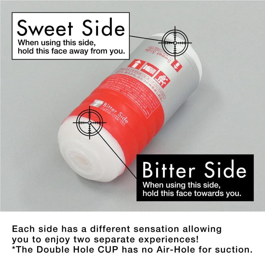 Tenga Male Masturbators Tenga Double Hole Cup Ultra Size