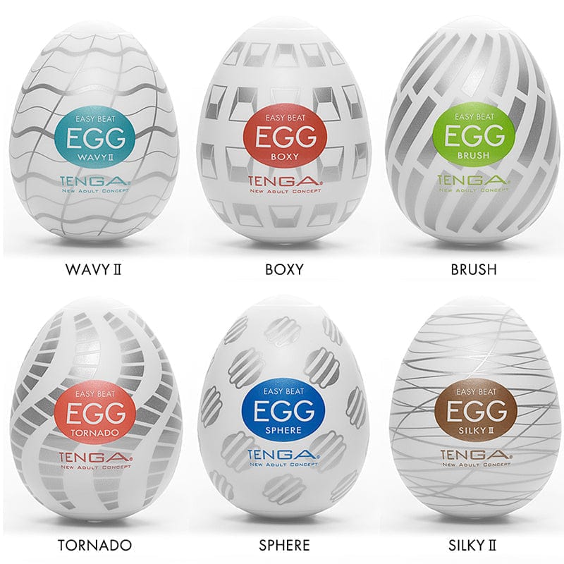 Tenga Male Masturbators Tenga Egg Standard 6 pack