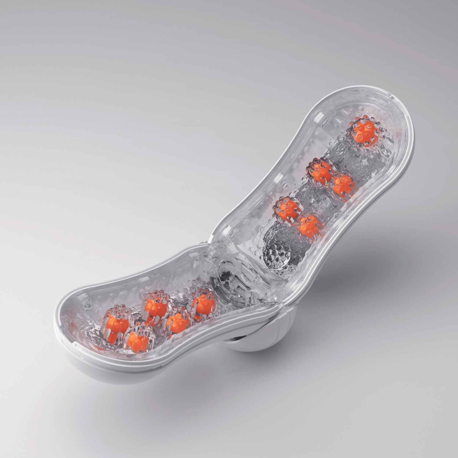 Tenga Male Masturbators Tenga Flip Orb Orange Crash