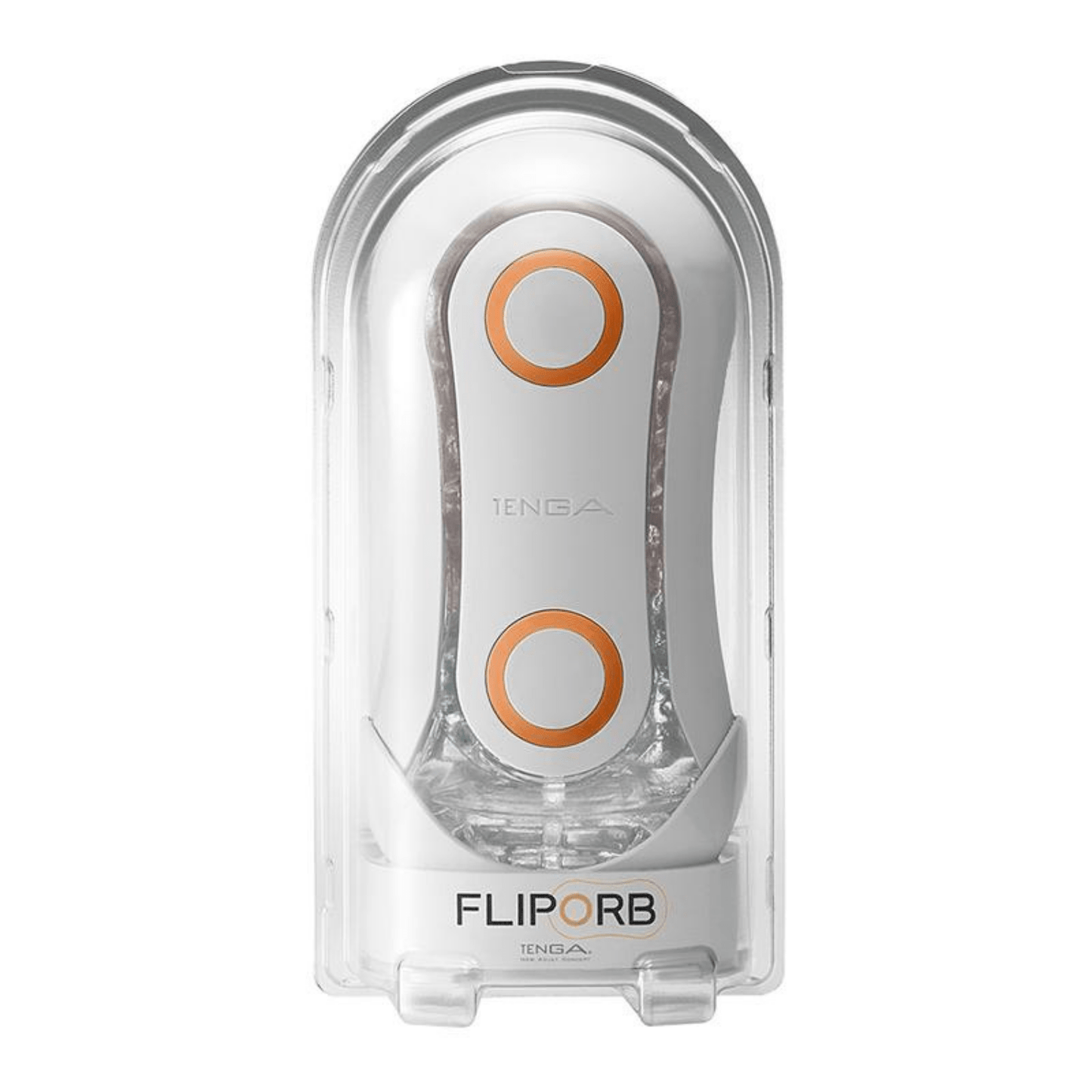 Tenga Male Masturbators Tenga Flip Orb Orange Crash