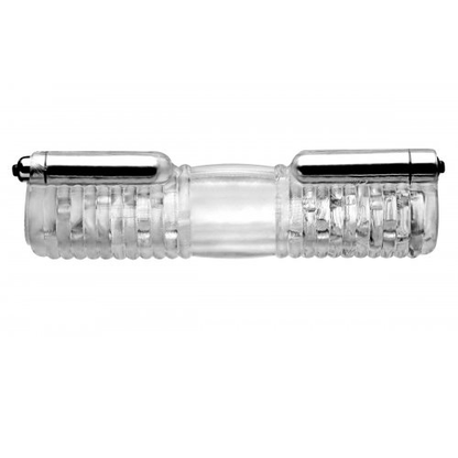 XR Brands Male Masturbators Tom of Finland Head To Head Vibrating Sleeve
