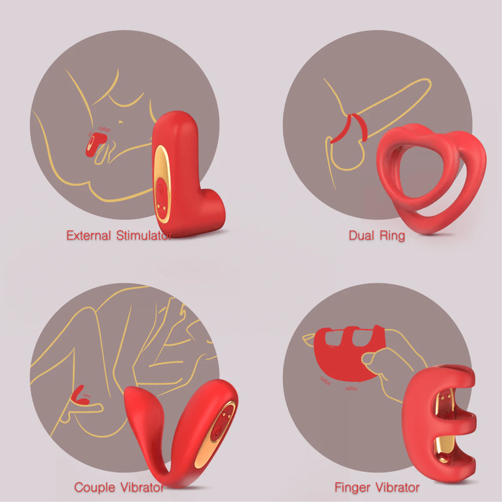 Tracy's Dog Vibrators Tracy's Dog Love Couple Vibrator Kit