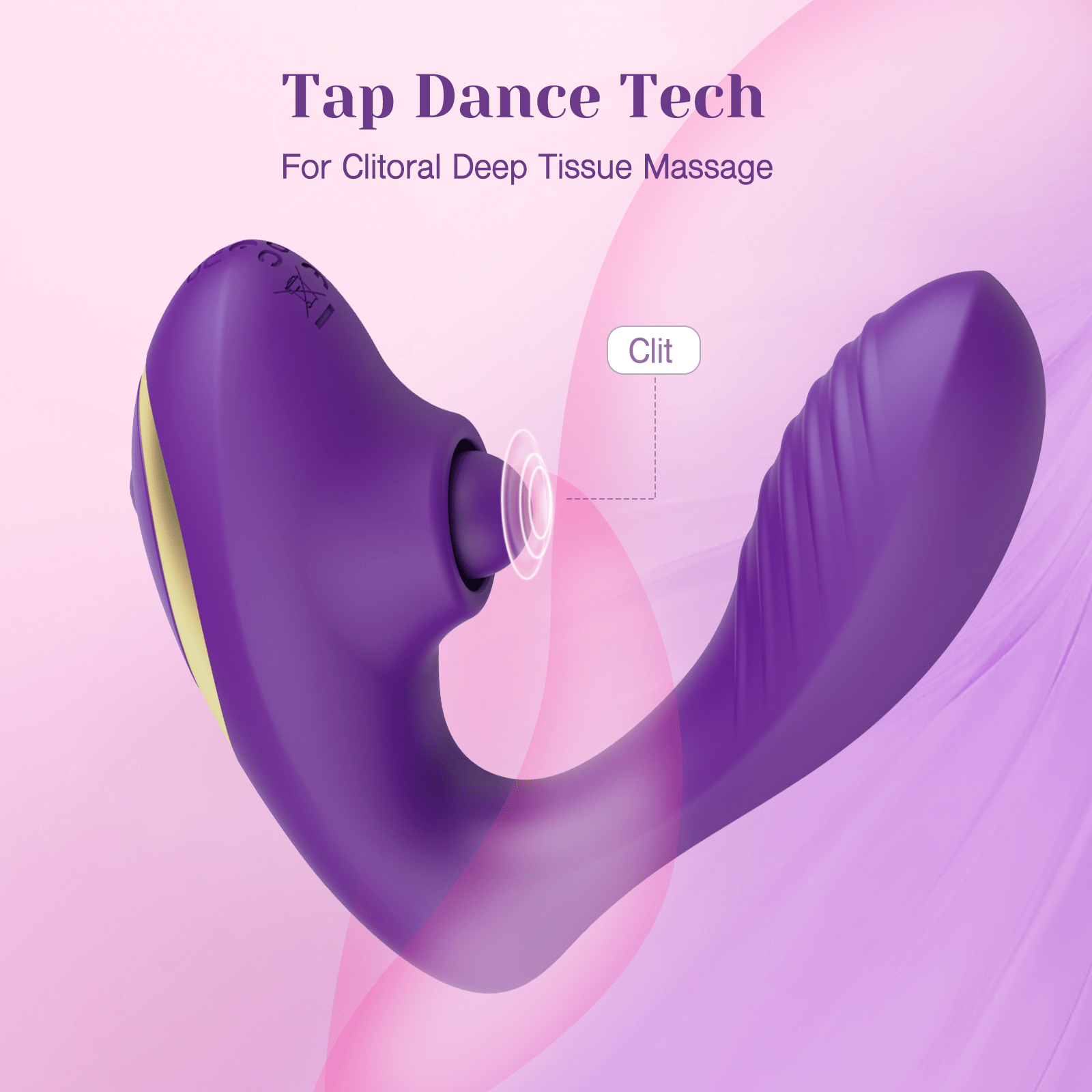 Tracy's Dog Vibrators Tracy's Dog OG Pop 2 in 1 Tapping Vibrator