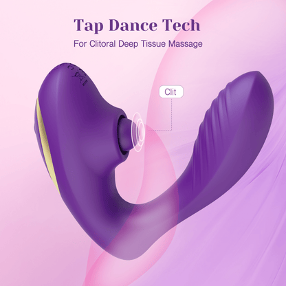 Tracy's Dog Vibrators Tracy's Dog OG Pop 2 in 1 Tapping Vibrator