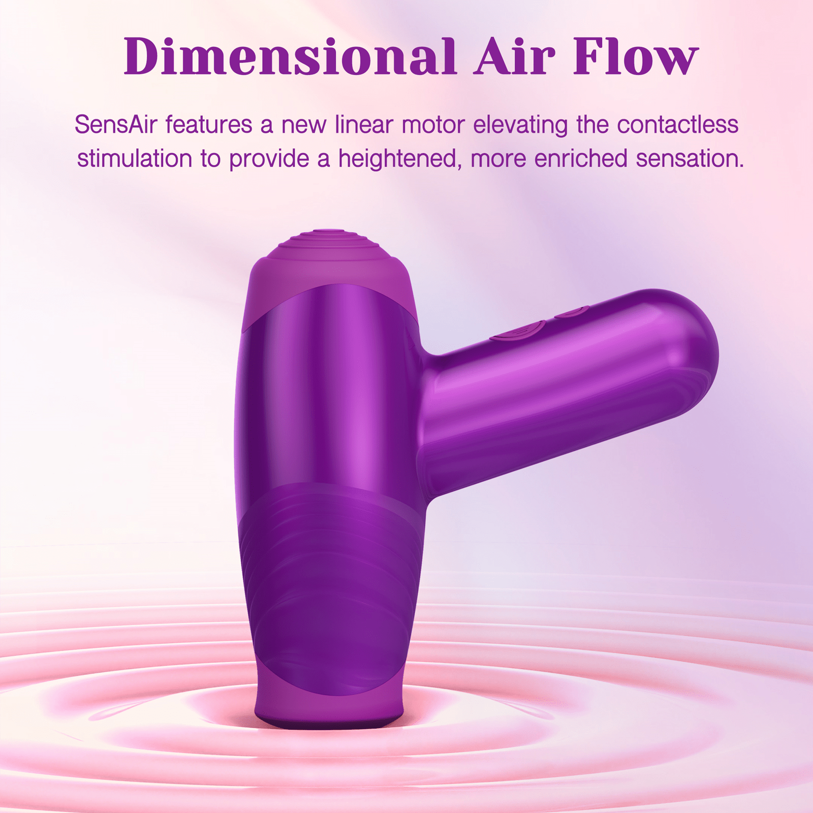 Tracy's Dog Vibrators Tracy's Dog Sensair 2 in 1 Thumping Vibrator