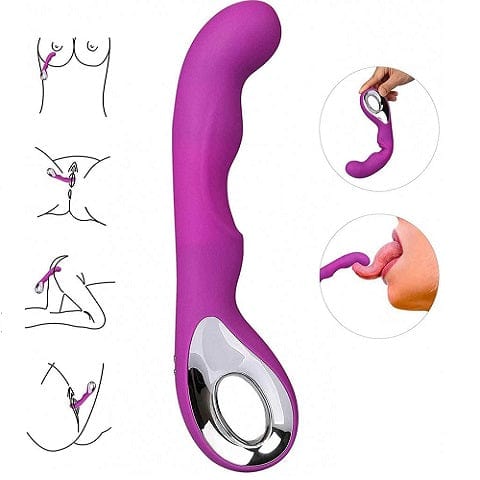 Tracy's Dog Vibrators Tracy's Dog Waves G-Spot Vibrator Purple
