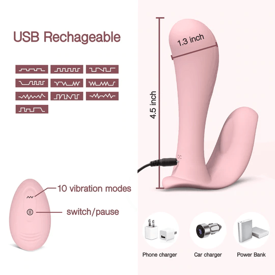 Tracy's Dog Vibrators Tracy's Dog Wearable Panty Vibrator with Remote