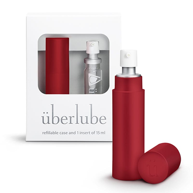 uberlube Lubes & Lotions Red Uberlube Luxury Silicone Lubricant Good-To-Go Traveler