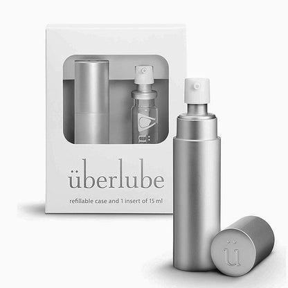 uberlube Lubes & Lotions Silver Uberlube Luxury Silicone Lubricant Good-To-Go Traveler