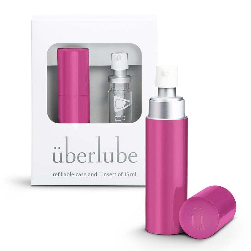 uberlube Lubes & Lotions Pink Uberlube Luxury Silicone Lubricant Good-To-Go Traveler
