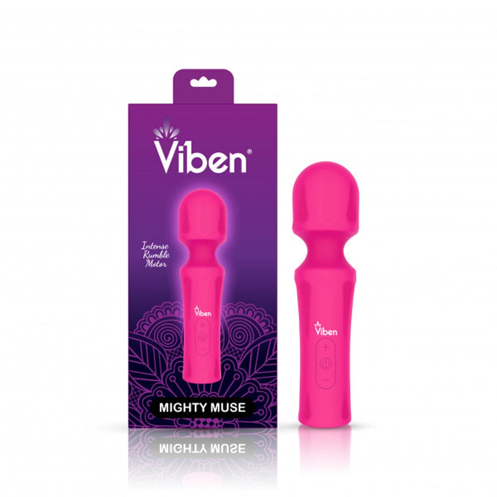 Viben Toys Mighty Muse - Powerful Wand - Hot Pink *