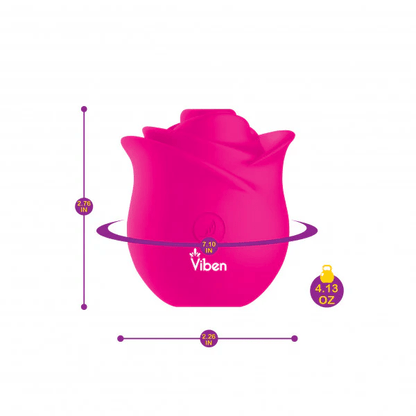 Viben Clitoral Stimulators Viben Zen Rose