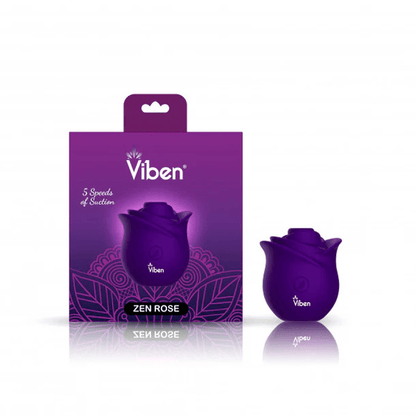 Viben Clitoral Stimulators Violet Viben Zen Rose