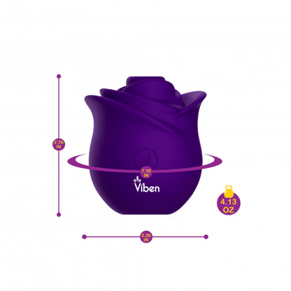 Viben Clitoral Stimulators Viben Zen Rose