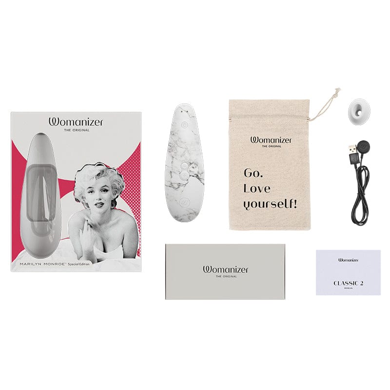 Womanizer Clitoral Stimulators Womanizer Marilyn Monroe Special Edition Classic 2