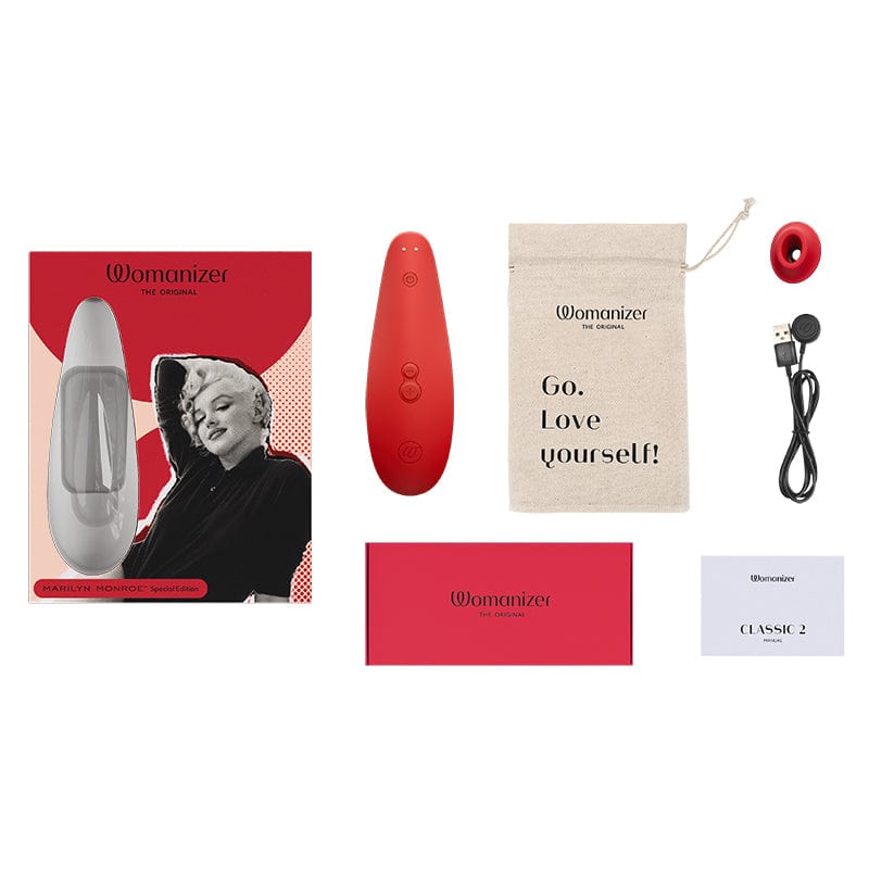 Womanizer Clitoral Stimulators Womanizer Marilyn Monroe Special Edition Classic 2