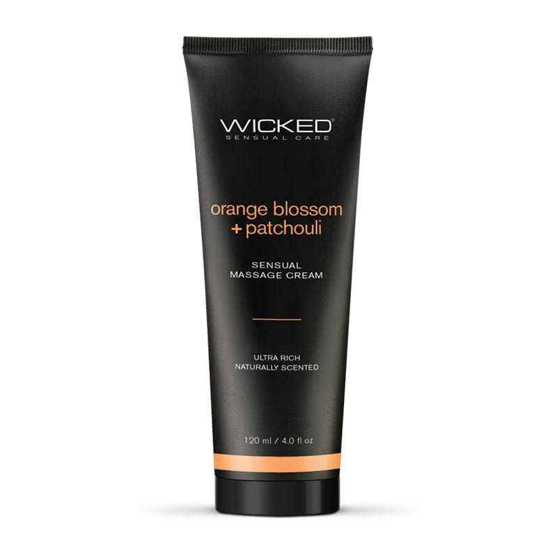 Wicked Lubes & Lotions Orange Blossom + Patchouli Wicked Sensual Massage Cream