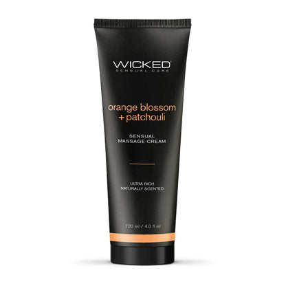 Wicked Lubes & Lotions Orange Blossom + Patchouli Wicked Sensual Massage Cream