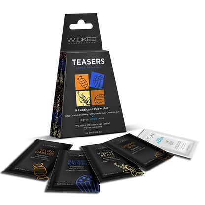 Wicked Lubes & Lotions Wicked Teasers Coffee House Mix Packet Lubricant