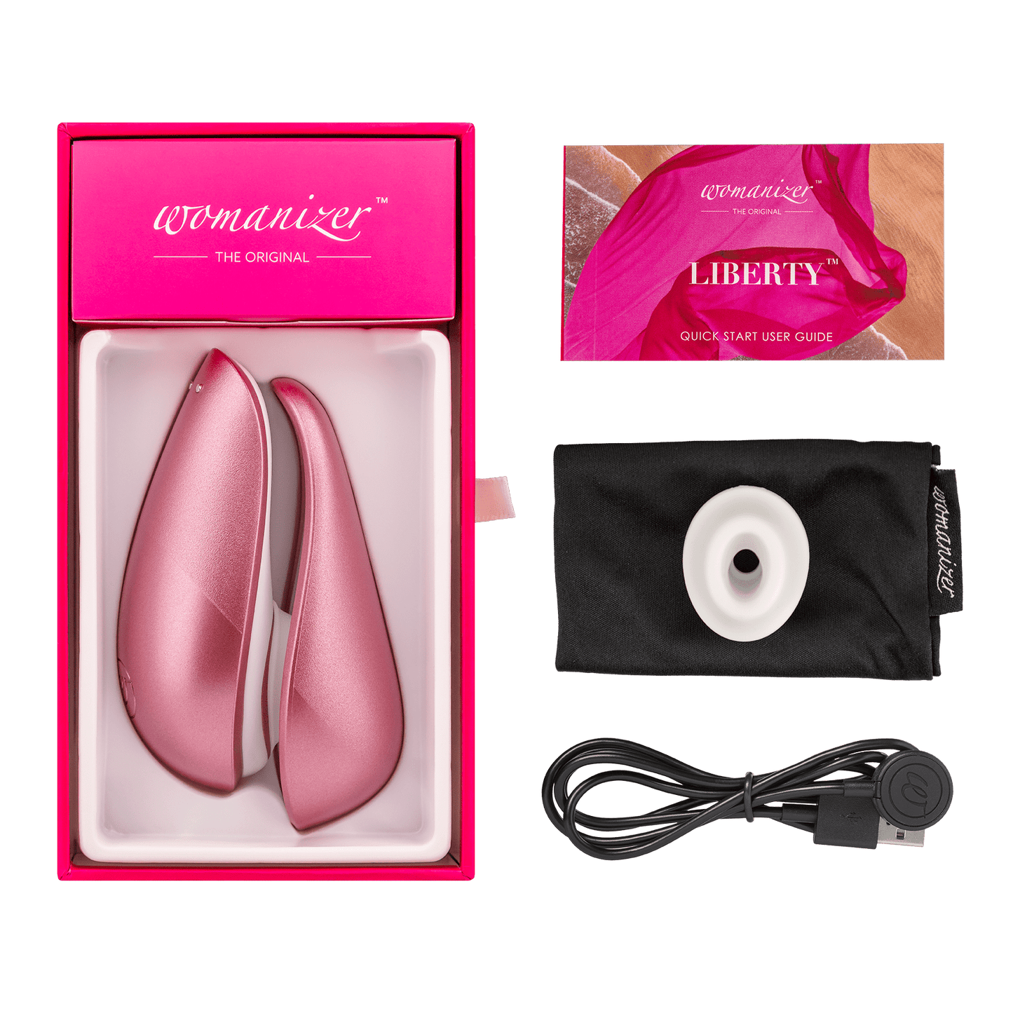 Womanizer Clitoral Stimulators Womanizer Liberty Clitoral Stimulator