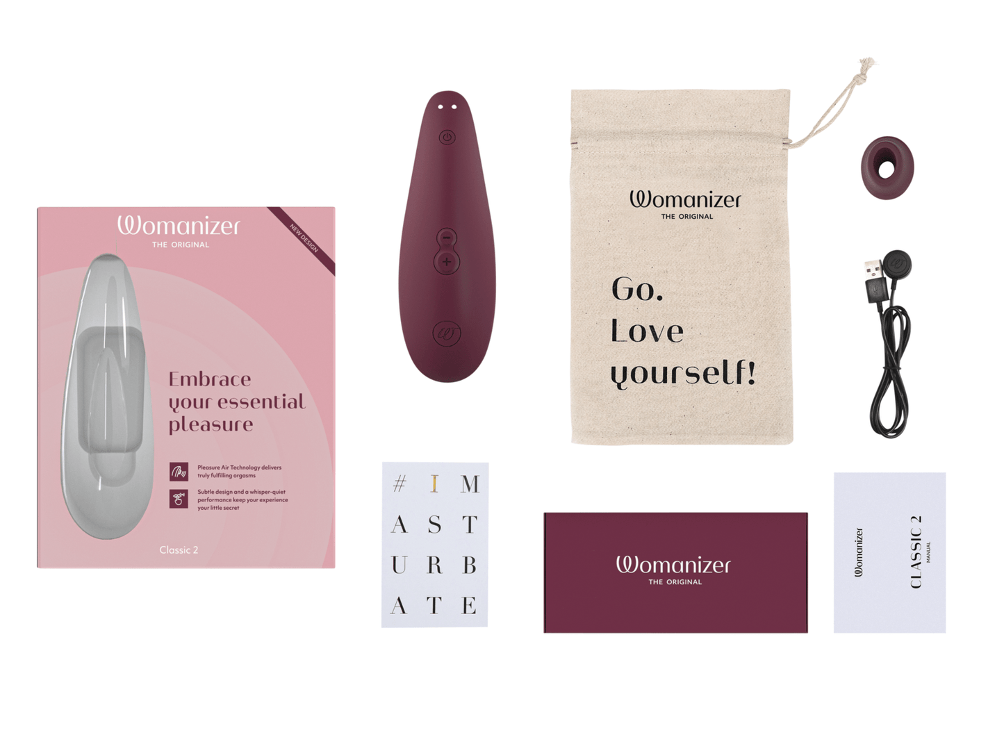 Womanizer Clitoral Stimulators Womanizer Classic 2 Clitoral Stimulator