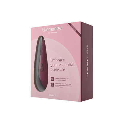 Womanizer Clitoral Stimulators Bordeaux Womanizer Classic 2 Clitoral Stimulator