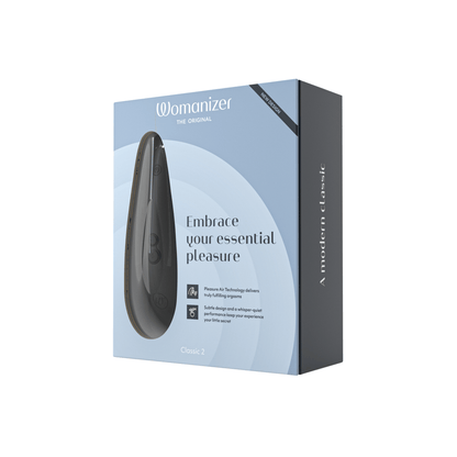 Womanizer Clitoral Stimulators Black Womanizer Classic 2 Clitoral Stimulator