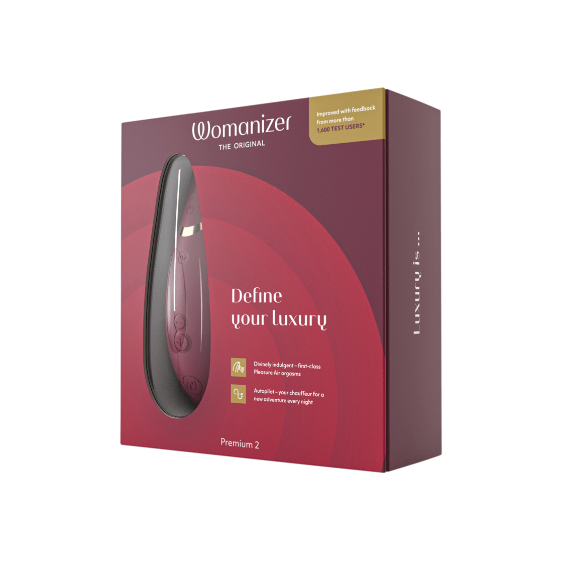 Womanizer Clitoral Stimulators Bordeaux Womanizer Premium 2 Clitoral Stimulator