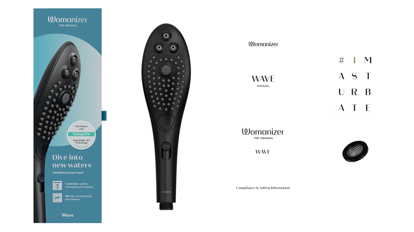 Womanizer Clitoral Stimulators Womanizer Wave Water Massage Stimulator