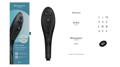Womanizer Clitoral Stimulators Womanizer Wave Water Massage Stimulator