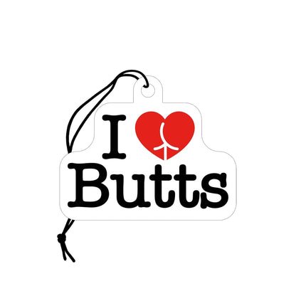 Wood Rocket LLC I Love Butts Air Freshner