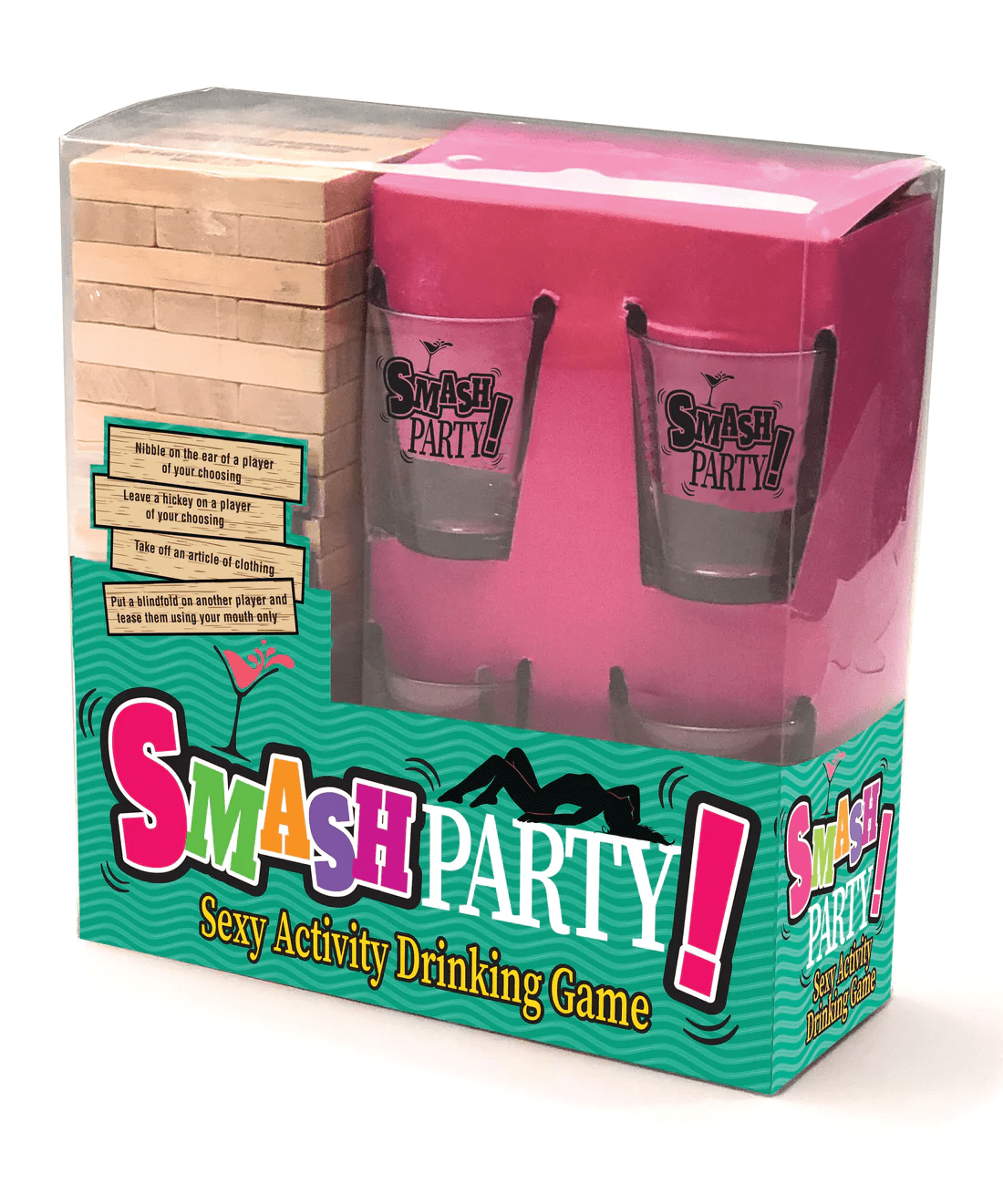 Little Genie Novelties & Parties Little Genie Smash Party Sexy Tipping Tower Drinking Game