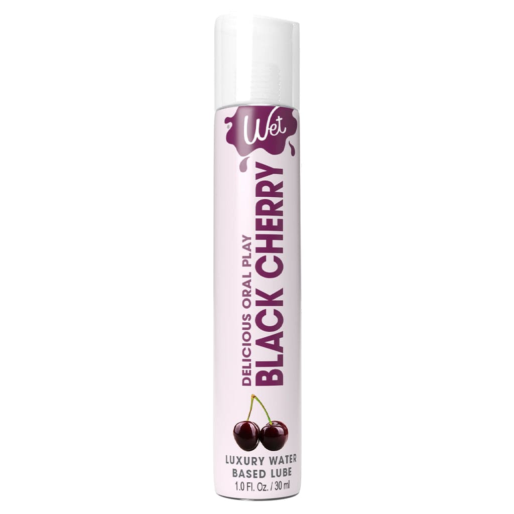 Wet Lubes & Lotions 1oz Wet Delicious Black Cherry Lubricant