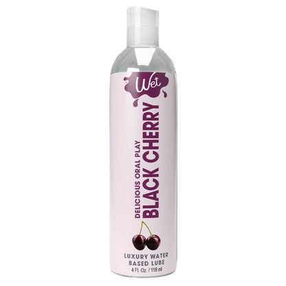 Wet Lubes & Lotions 4oz Wet Delicious Black Cherry Lubricant