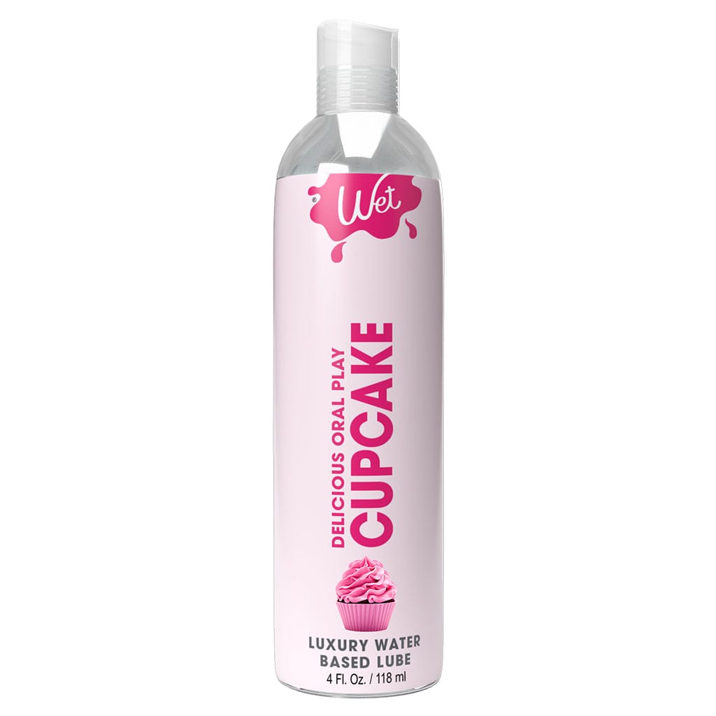 Wet Lubes & Lotions 4oz Wet Desserts Frosted Cupcake Flavored Lubricant
