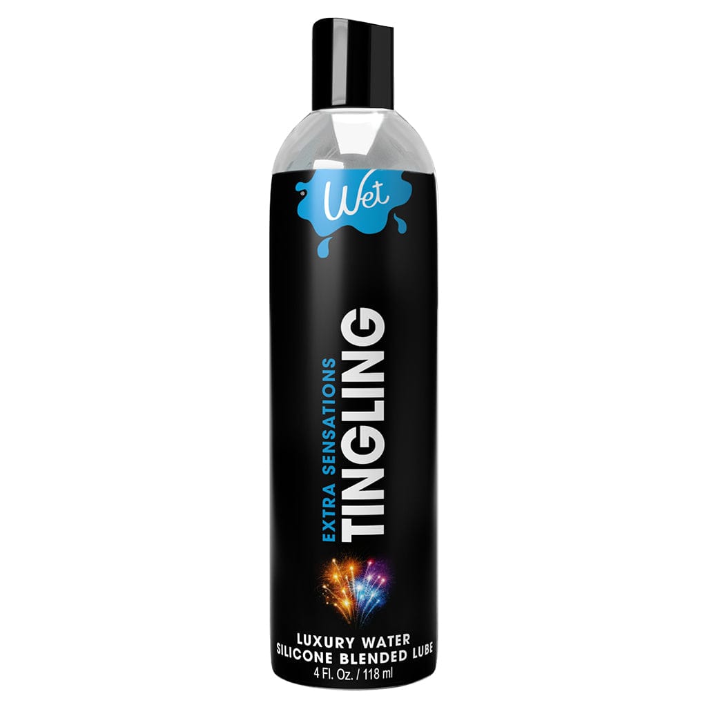 Wet Lubes & Lotions 4oz Wet Extra Sensations Tingling Lubricant