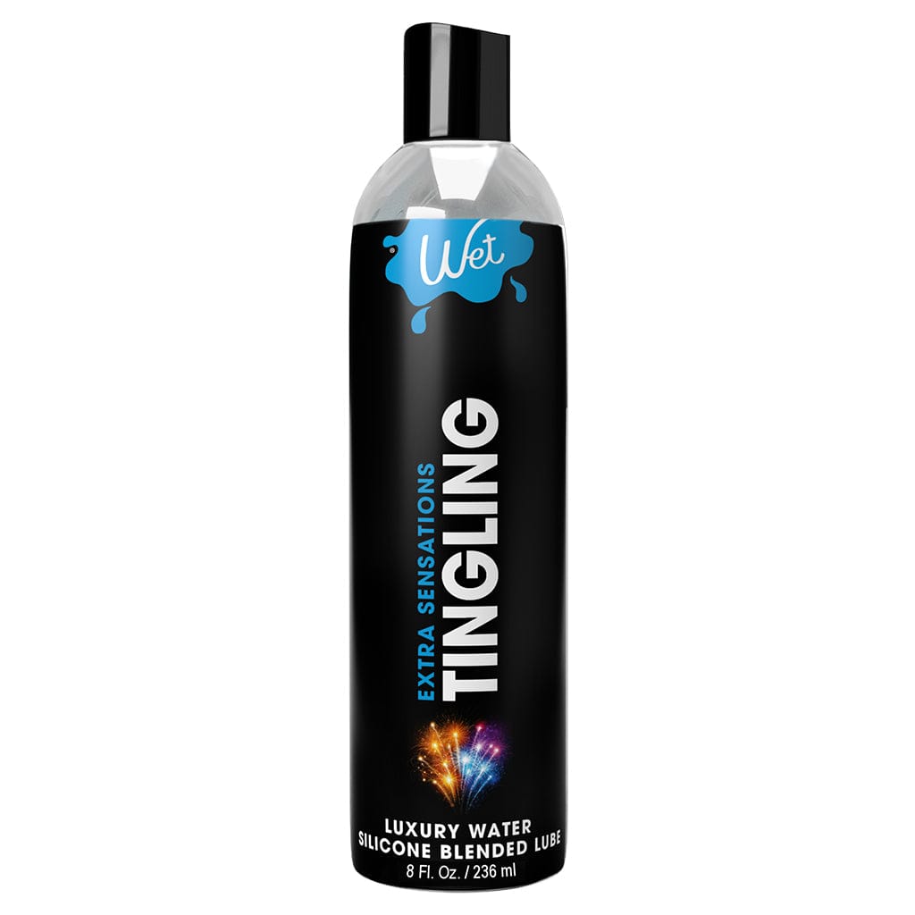 Wet Lubes & Lotions 8oz Wet Extra Sensations Tingling Lubricant