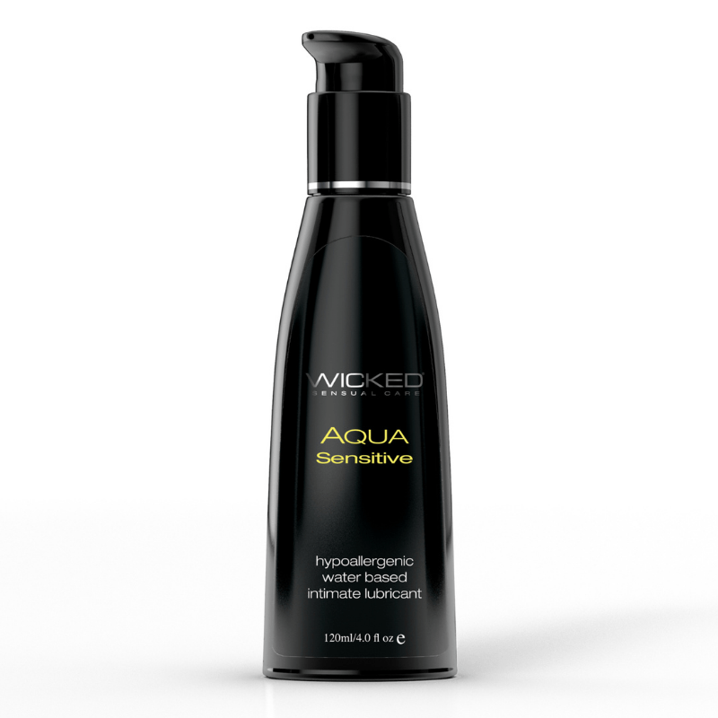 Wicked Lubes & Lotions 4oz Wicked Aqua Sensitive Lubricant