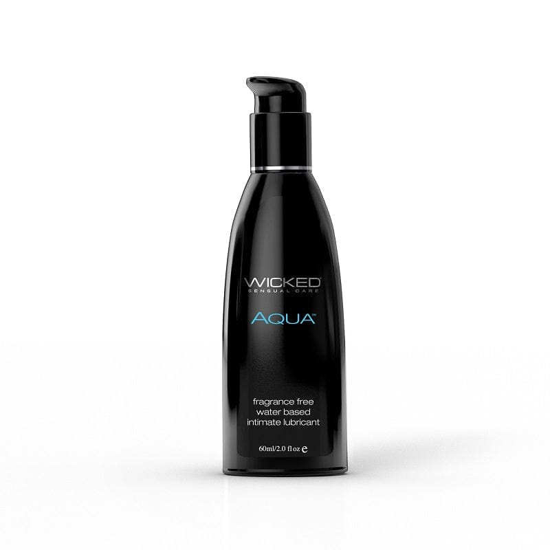 Wicked Lubes & Lotions 2oz Wicked Aqua Water Based Lubricant