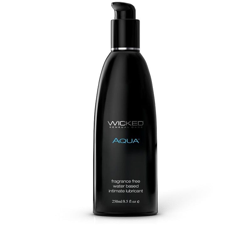 Wicked Lubes & Lotions 8.5oz Wicked Aqua Water Based Lubricant