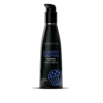 Wicked Lubes & Lotions 4oz Wicked Blueberry Muffin Flavored Lubricant