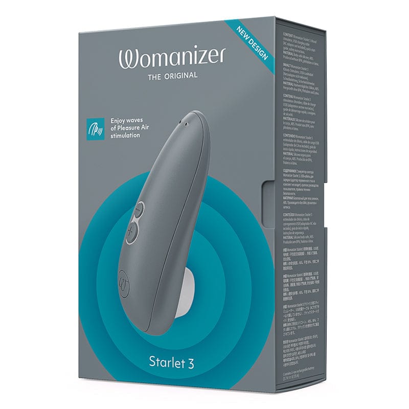 Womanizer Clitoral Stimulators Gray Womanizer Starlet 3 Clitoral Stimulator
