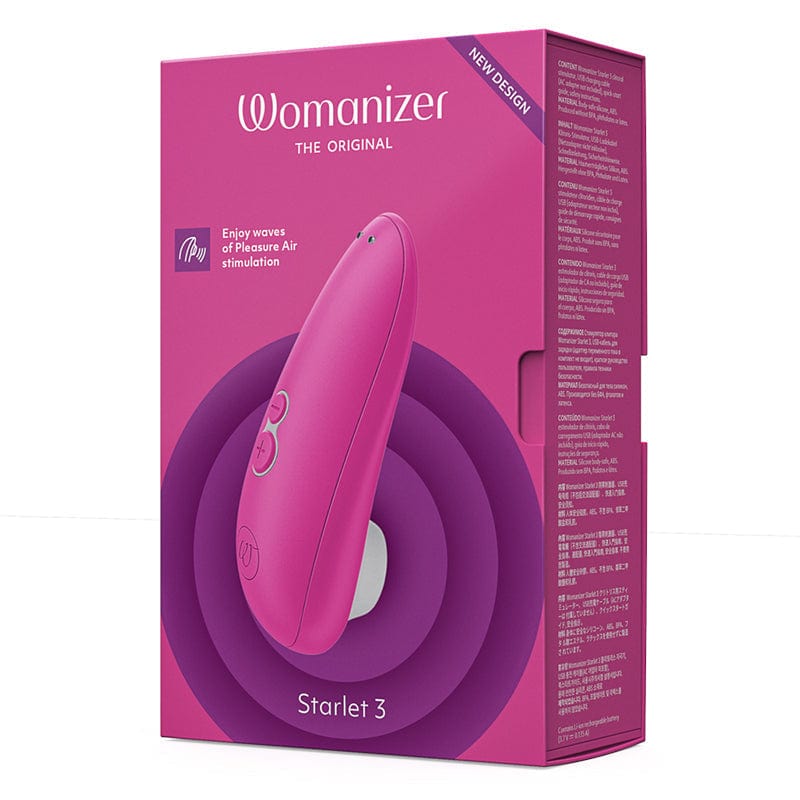 Womanizer Clitoral Stimulators Pink Womanizer Starlet 3 Clitoral Stimulator