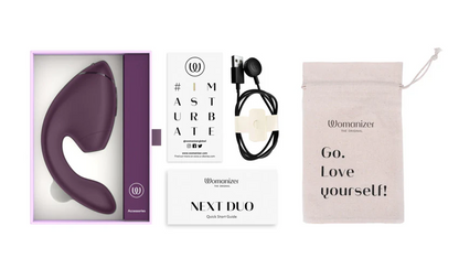 Womanizer Next Duo Clitoral & G-Spot Dual Stimulator