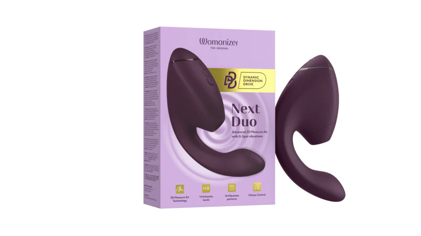 Womanizer Next Duo Clitoral & G-Spot Dual Stimulator
