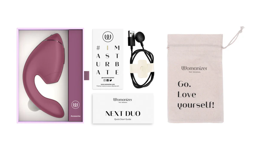 Womanizer Next Duo Clitoral & G-Spot Dual Stimulator