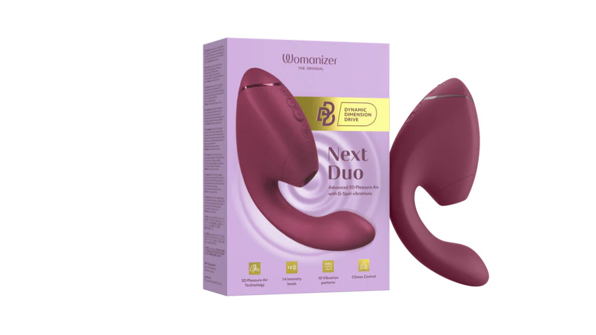 Womanizer Next Duo Clitoral & G-Spot Dual Stimulator