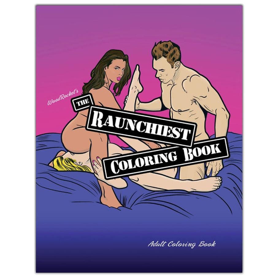 Wood Rocket Books Wood Rocket The Raunchiest Coloring Book