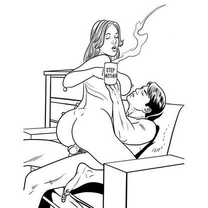 Wood Rocket The MILF Porn Coloring Book