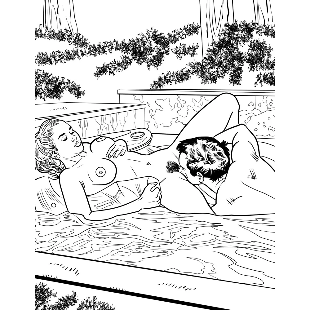 Wood Rocket The Oral Sex Coloring Book